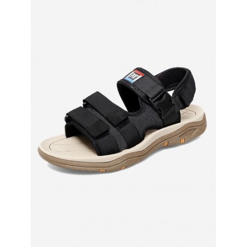 Letter Patched Design Sports Sandals