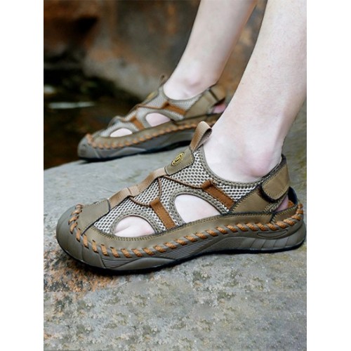 Summer Mesh Cut Out Breathable Sandals