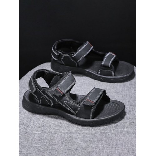 Hook-and-loop Fastener Casual Sandals