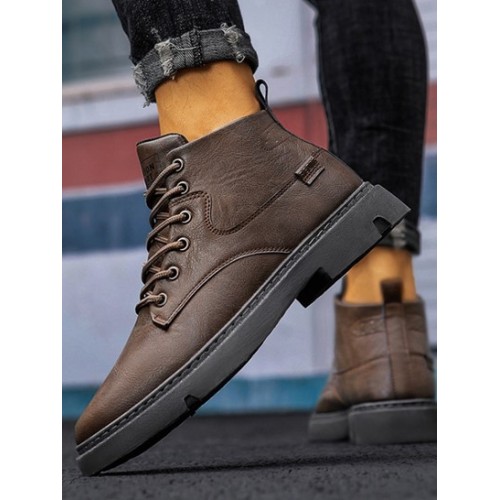 Classic Lace Up Combat Boots