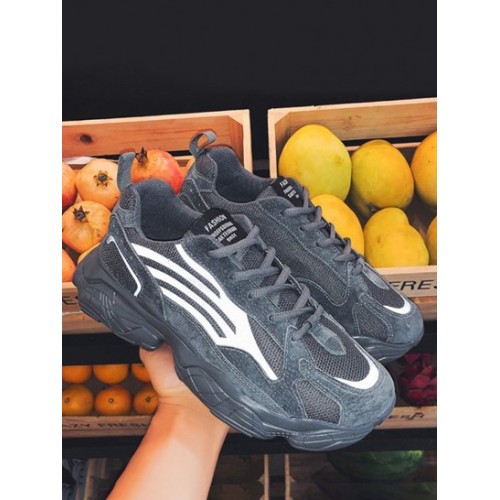 Luminous Reflective Thick Bottom Chunky Sneakers