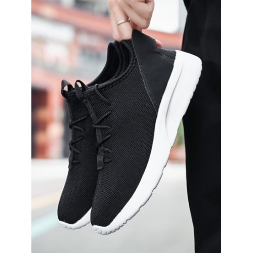 Mesh Panel Lightweight Sports Shoes