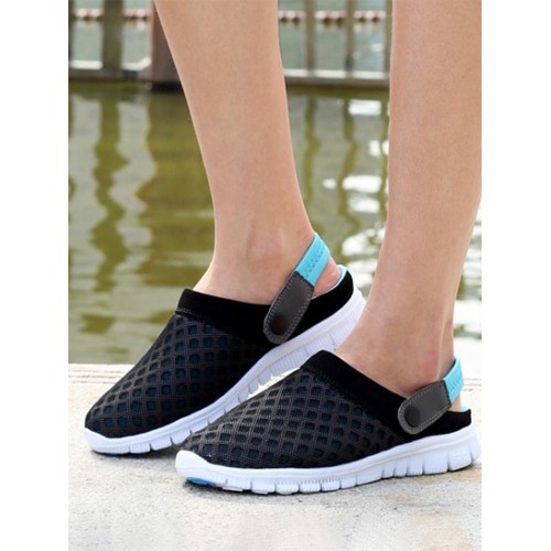 Summer Breathable Mesh Hollowed Sandals