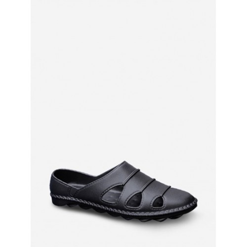 Minimalism Slip On Hollow Out Sandals