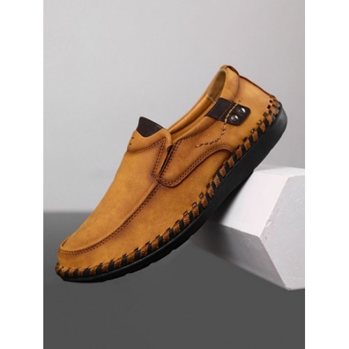 Slip On Handmade Leather Casual Shoes