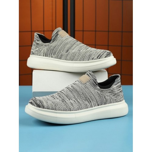 Solid Color Breathable Mesh Casual Shoes